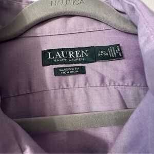 Lauren Ralph Lauren Lavender Dress Shirt